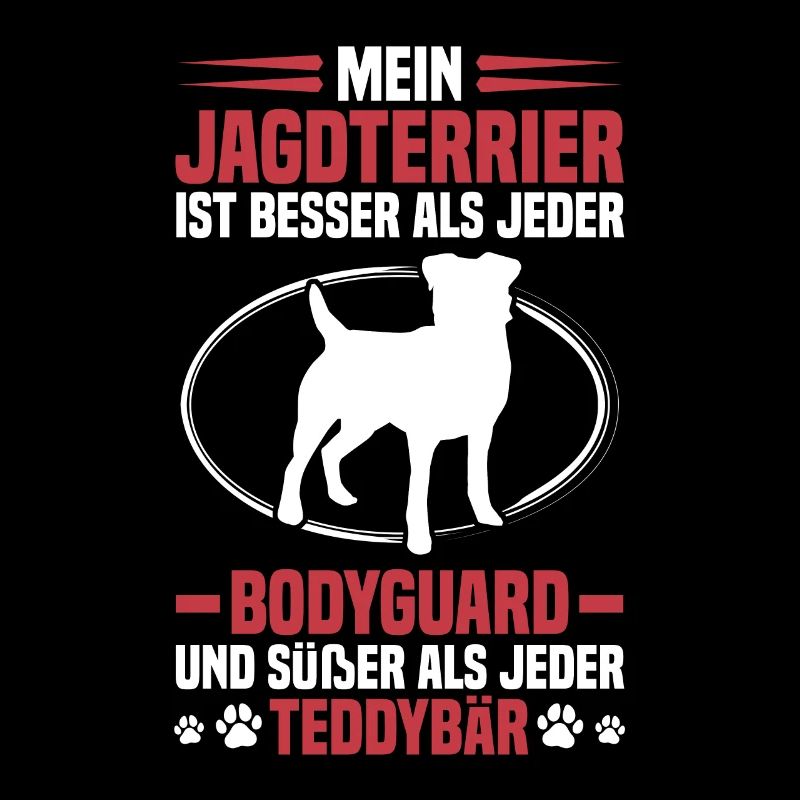 Hunting Terrier Protects Me German Hunting Terrier