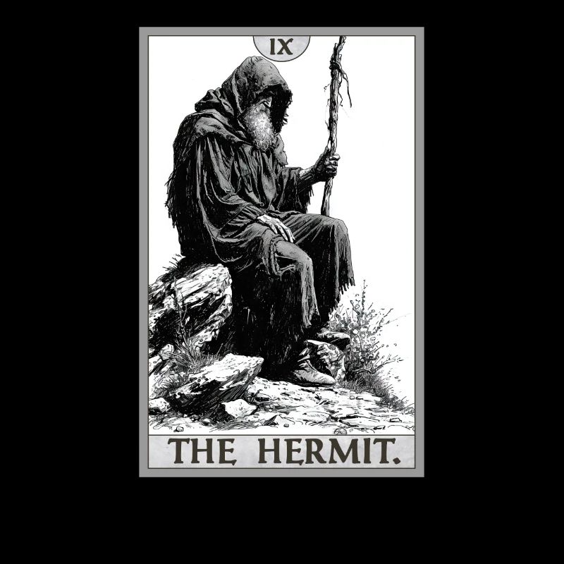 Tarotkarten Tarotkarte The Hermit Der Eremit
