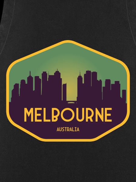 Melbourne Skyline Sunset