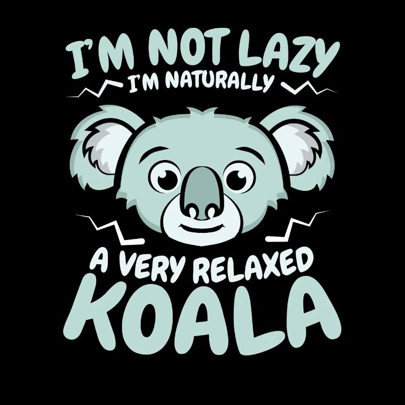 Ein sehr entspannter Koala Koalabär Phascolarctos