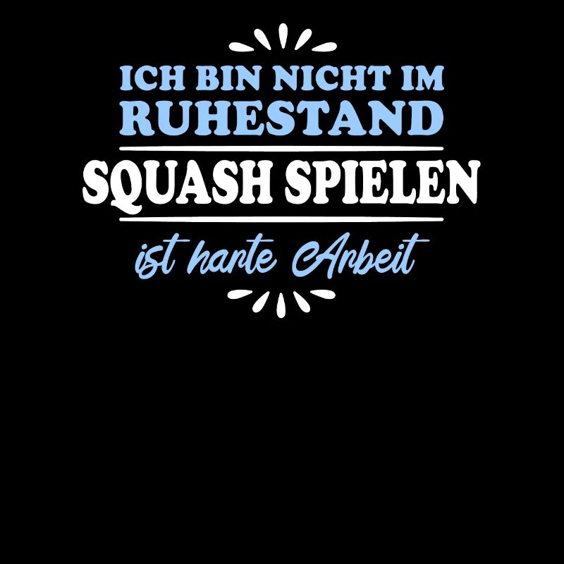 Joueur de squash retraité retraité