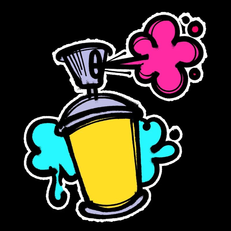 Graffiti Sreet Art Spray Can Sprayer Wildstyle