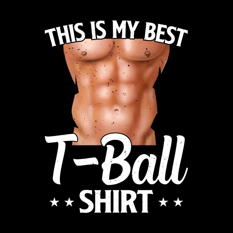 C’est ma meilleure chemise T-ball Tee-ball Player Tee-b