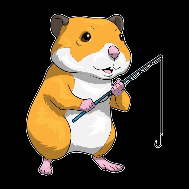 Hamster Pêcheur Ange Pêche