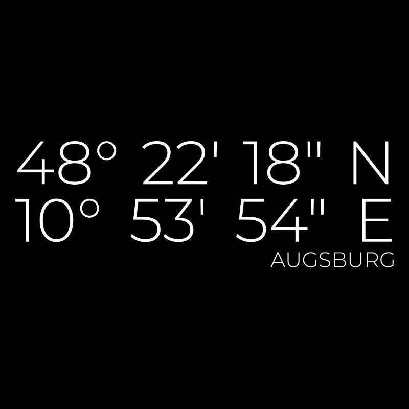 Coordinates Augsburg