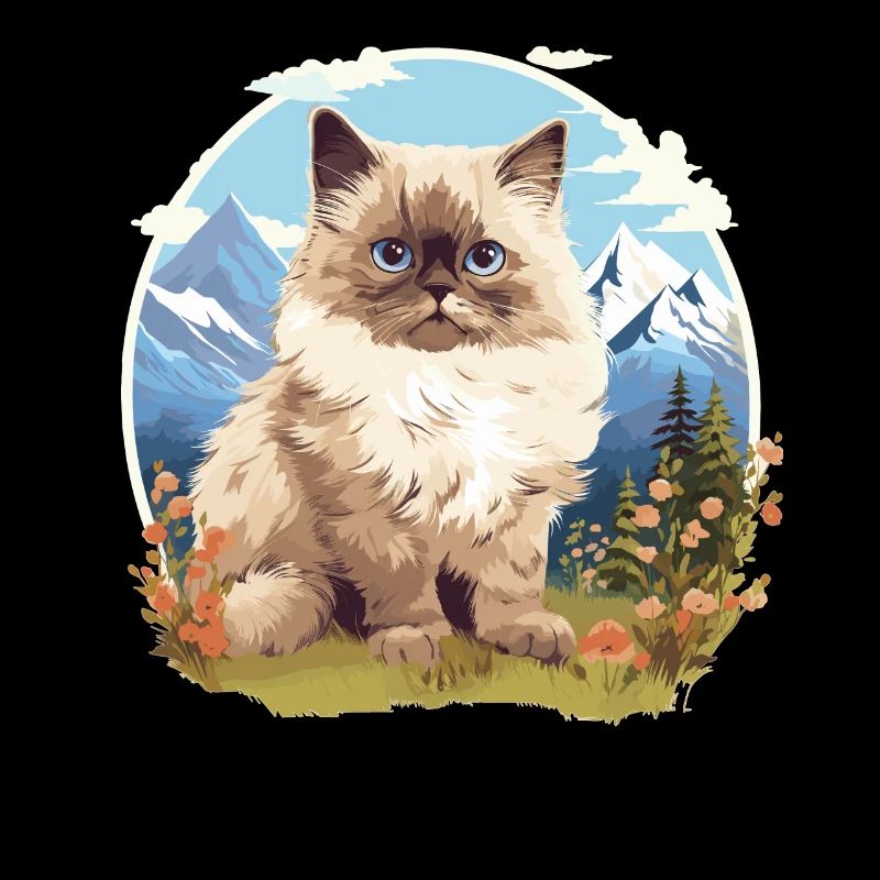 Himalayan Cat Colourpoint Katze