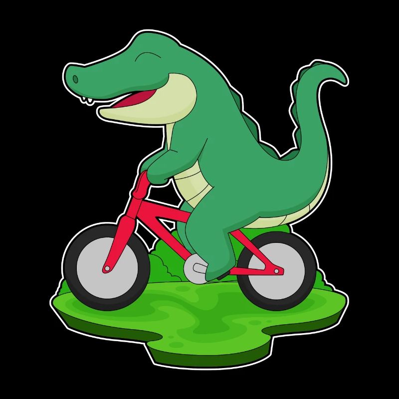 Vélo crocodile