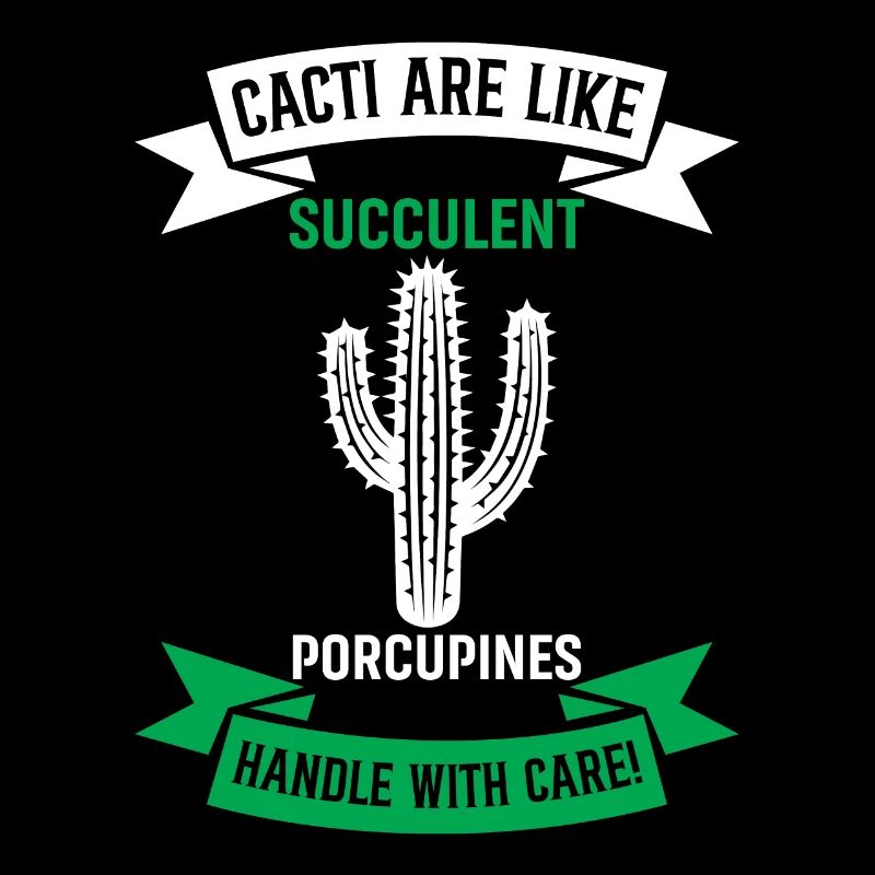 Les cactus sont comme de succulents porcs-épics - à manipuler avec