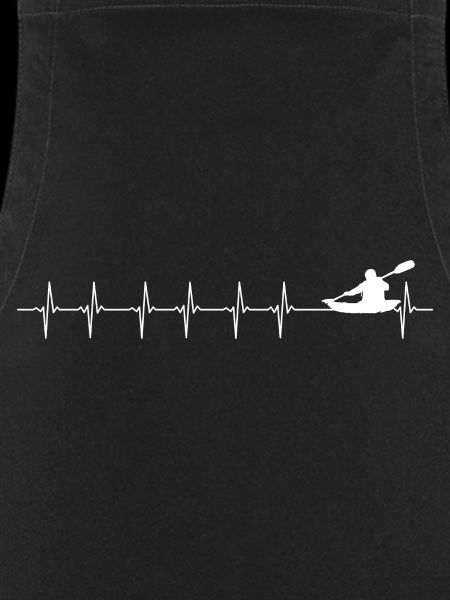 Kayak Pulse on River Graphic