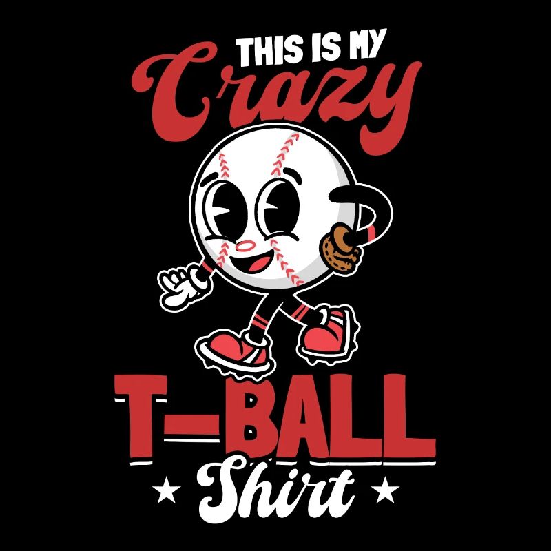 This is my crazy T-ball shirt Teeball