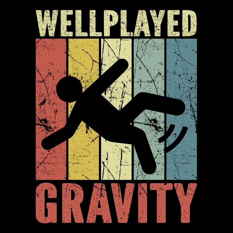 Gut gespielte Gravity Broken Bone Retro Vintage