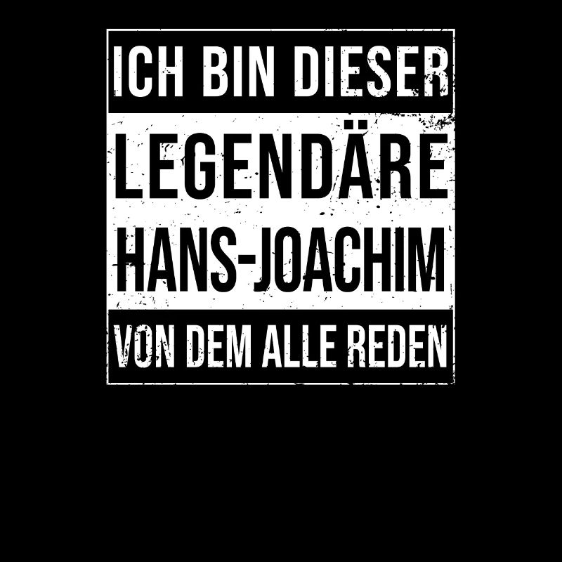 I'm this legendary for Hans-Joachim