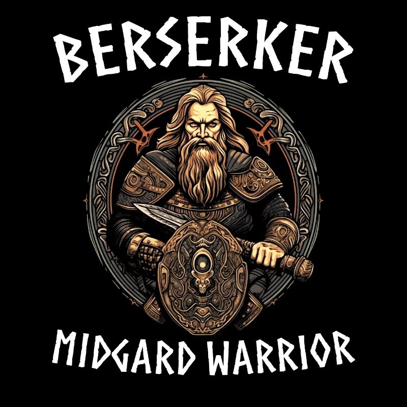 Wikinger Tshirt Viking Valhalla Walhalla Gott Odin