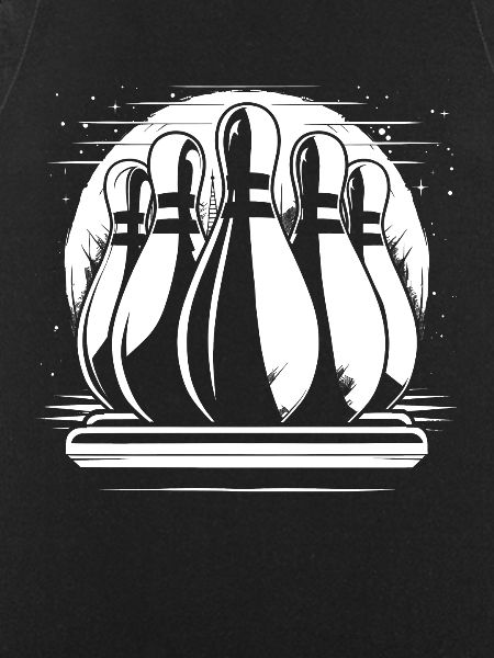 Bowling Pins Drawing