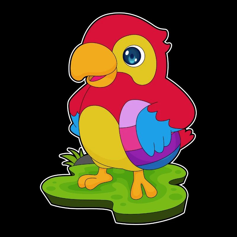 parrot Easter Easter egg