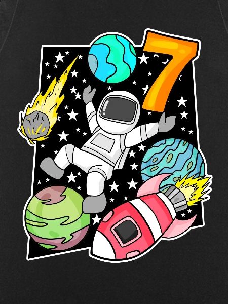 7 Birthday Boy Astronaut