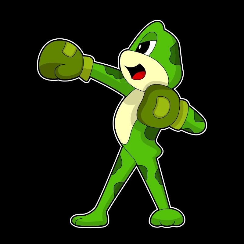 Frog Boxer Boxing Gloves Boxing