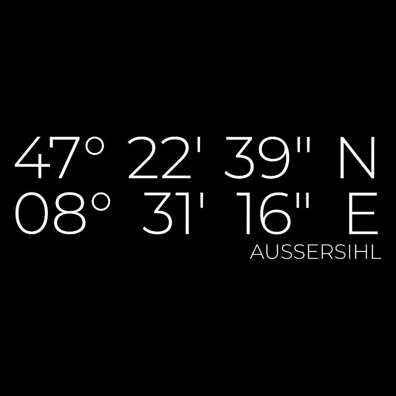 Coordinates Aussersihl Kreis 4 Zürich