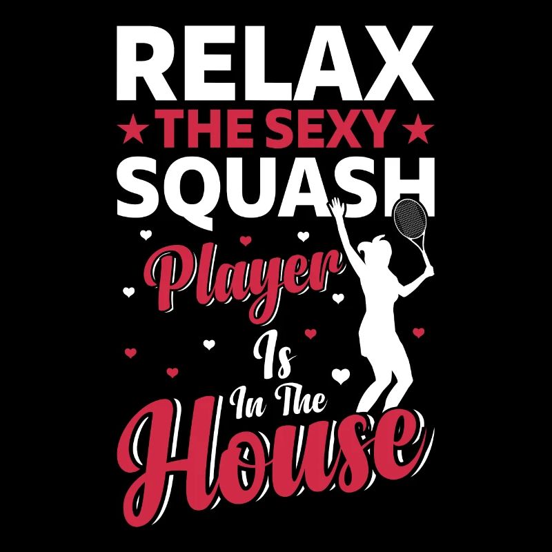 Relax The Sexy Squash Player is here - Squash