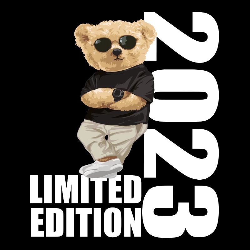 Limited Edition 2023 Bär Bären Geburtstag 2023