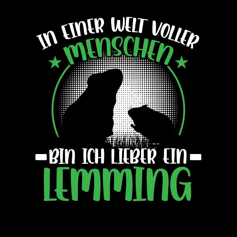 Lemming vole I'd rather be a lemming