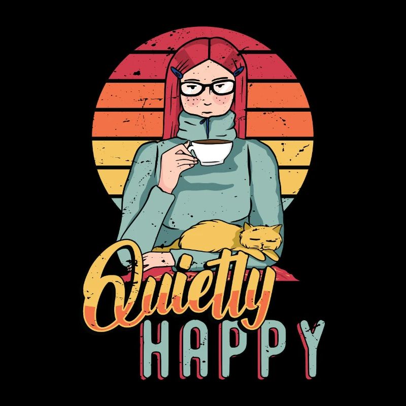 Introverti Tranquillement heureux Introversion introvertie