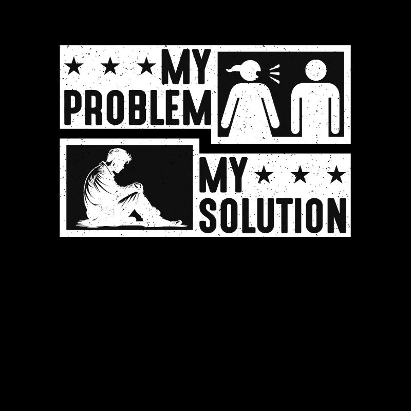 Introvert My Problem My Pictogram Dad Bookworm