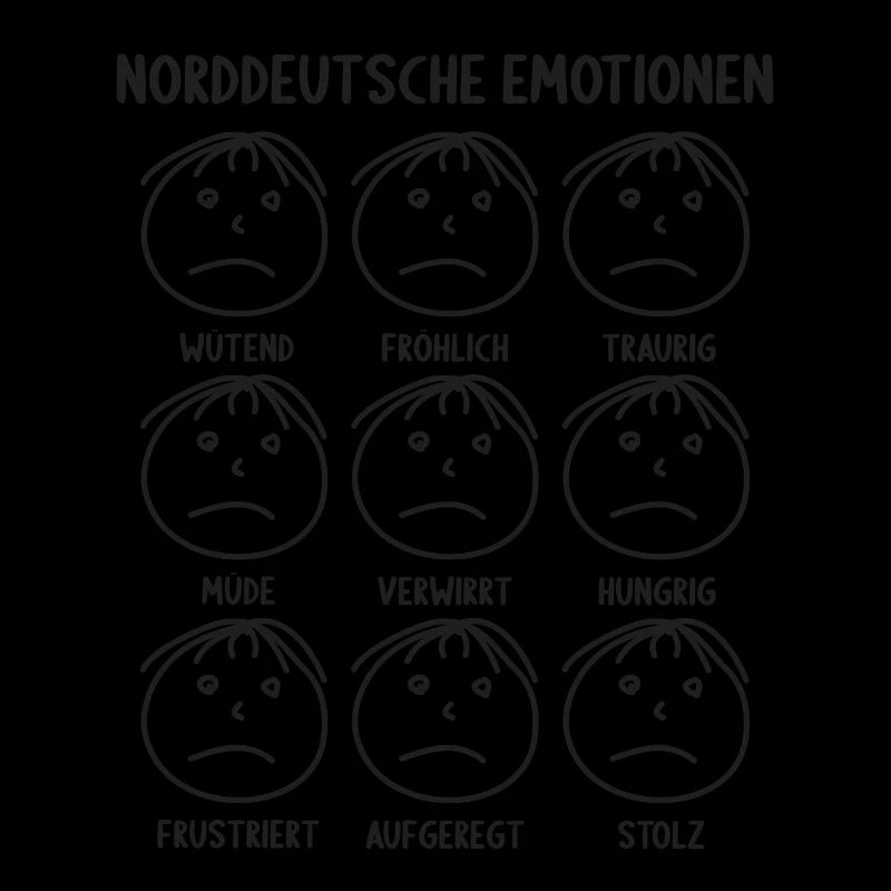 North German emotions