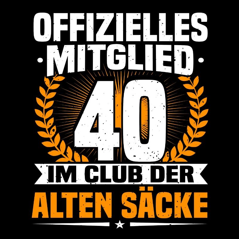 40. Geburtstag Mann, 40 Jahre alt Geburtstag