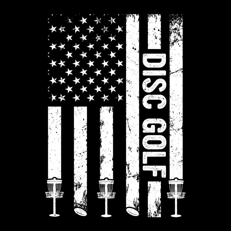 Disc Golf US Flag Disc Golfing
