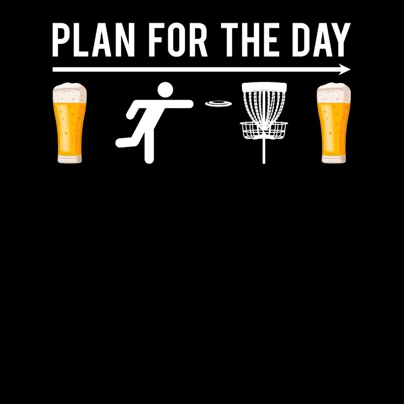 Lecteur de disc golf Plan pour la journée Disc Golf