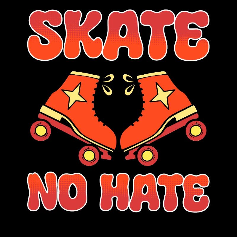 Skate No Hate Rollerblader