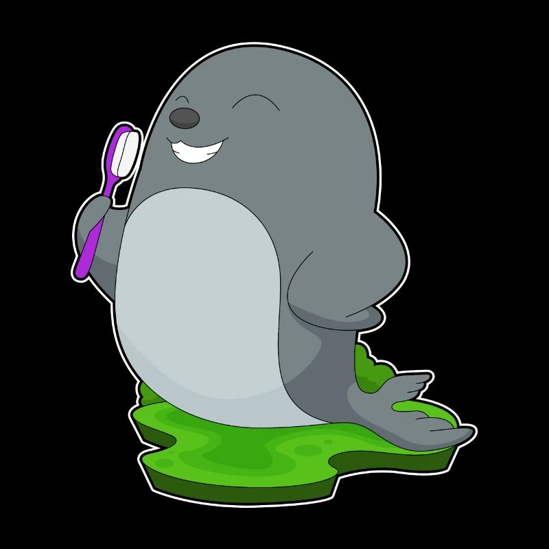 Brosse à dents de brossage des dents Seal
