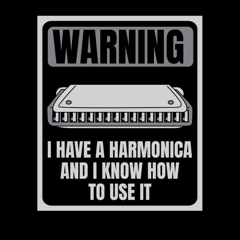 J'ai un harmonica et je sais comment l'utiliser