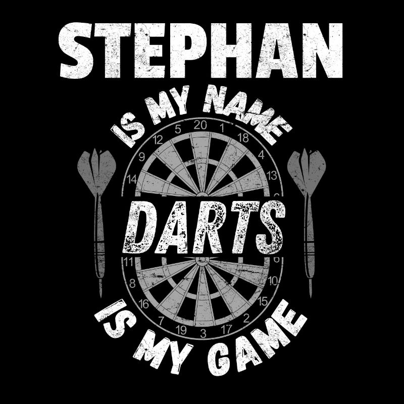 Personalised darts shirt for Stephan