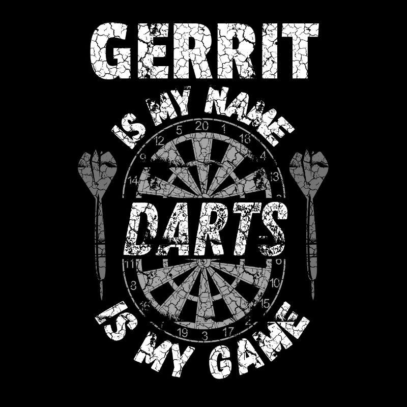 Personalised Darts shirt design Gerrit