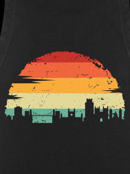 Sunset Skyline Silhouette