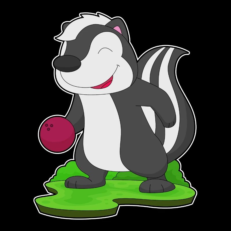 Skunk Bowling Bowling Ball