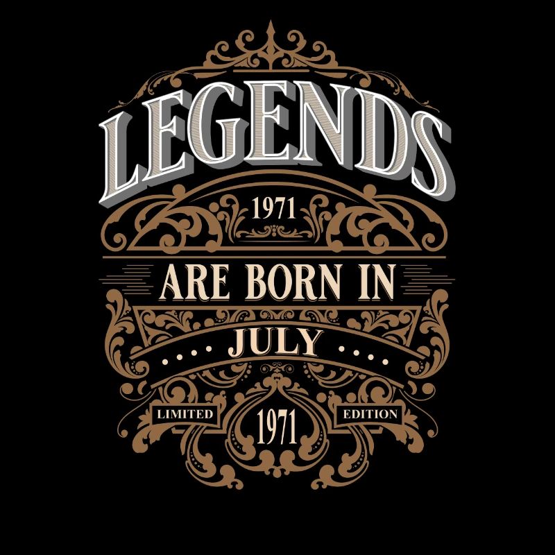 1971 Juillet Naissance Anniversaire Année de naissance