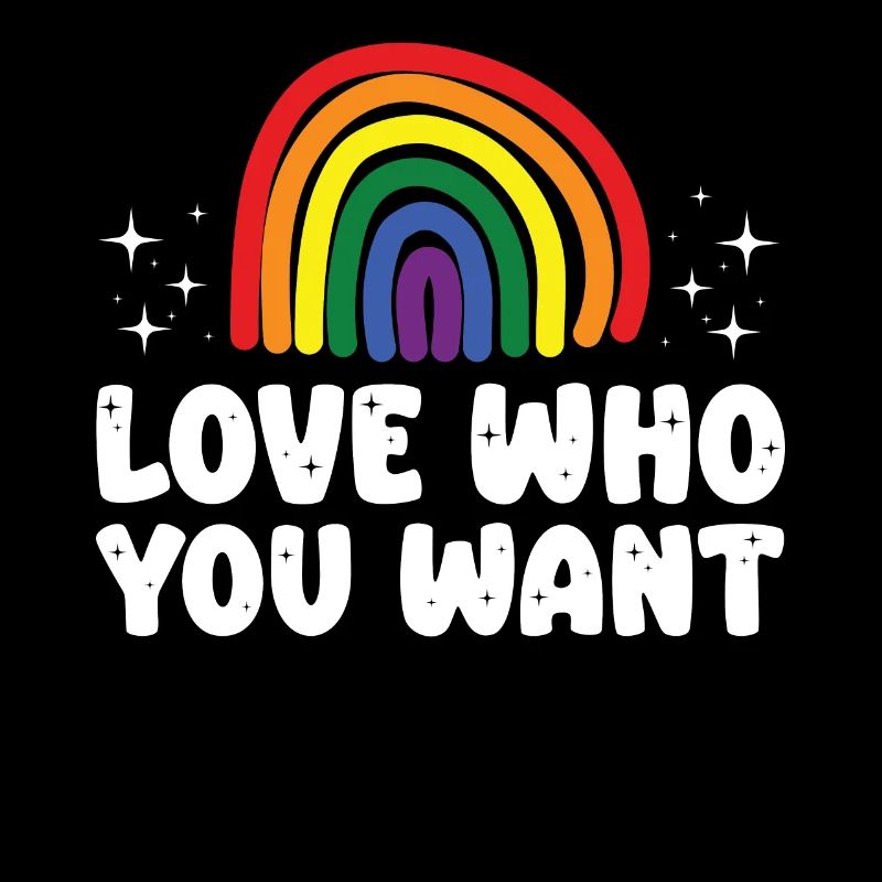 Gender Lesbians, Gays, Trans, Queer Rainbow