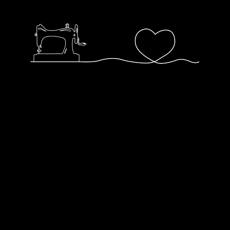 Sewing machine Sewing Heartbeat Sewing