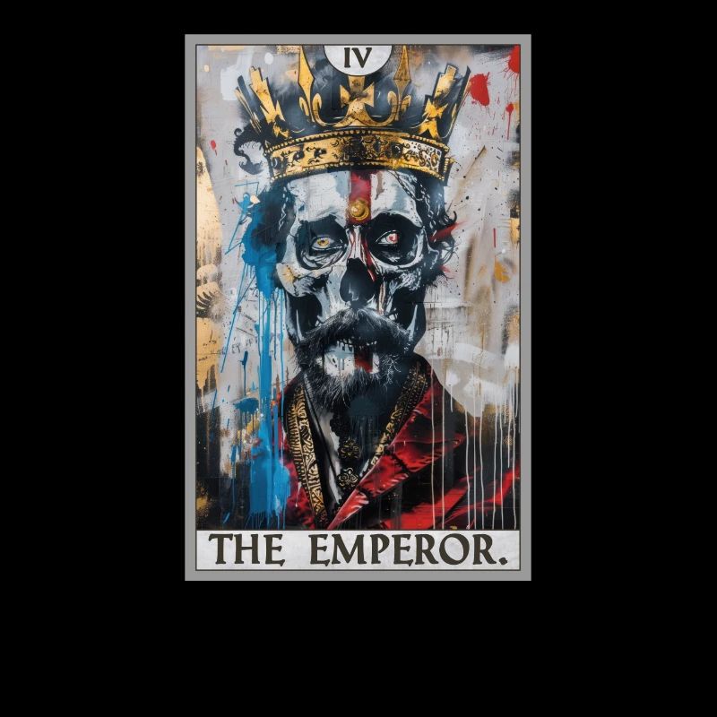 Carte de tarot L’Empereur Le Souverain