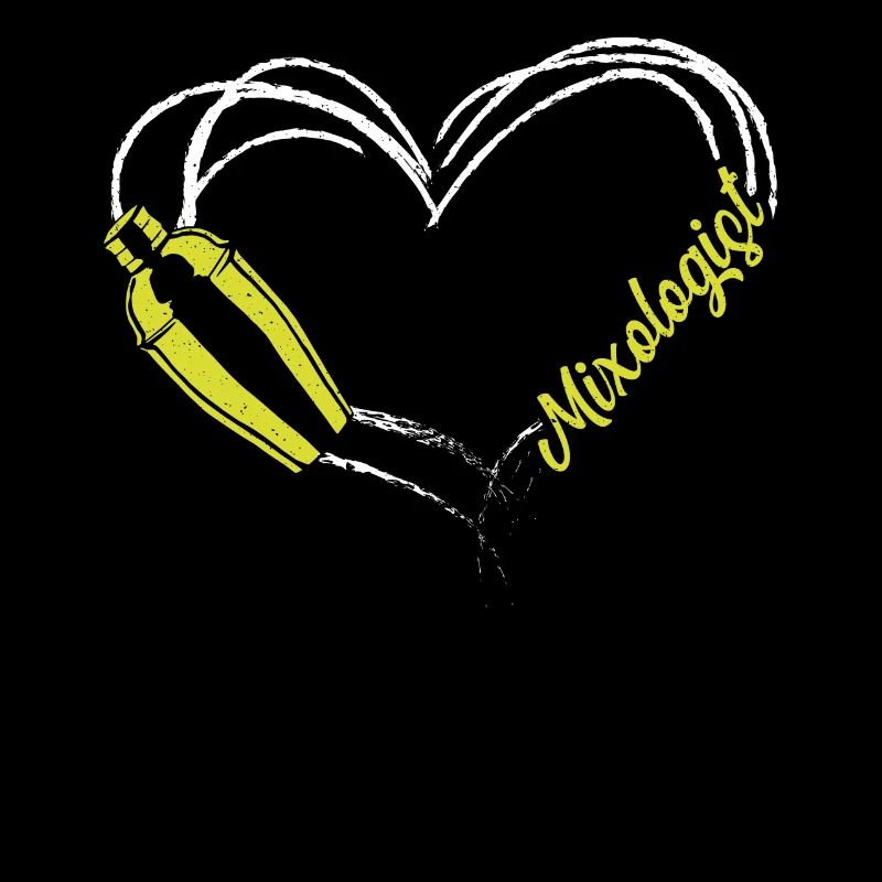 Bartender Mixologist Heart