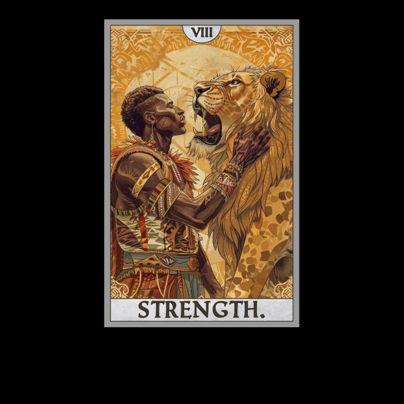 Tarot Card Tarot Card Strength Power