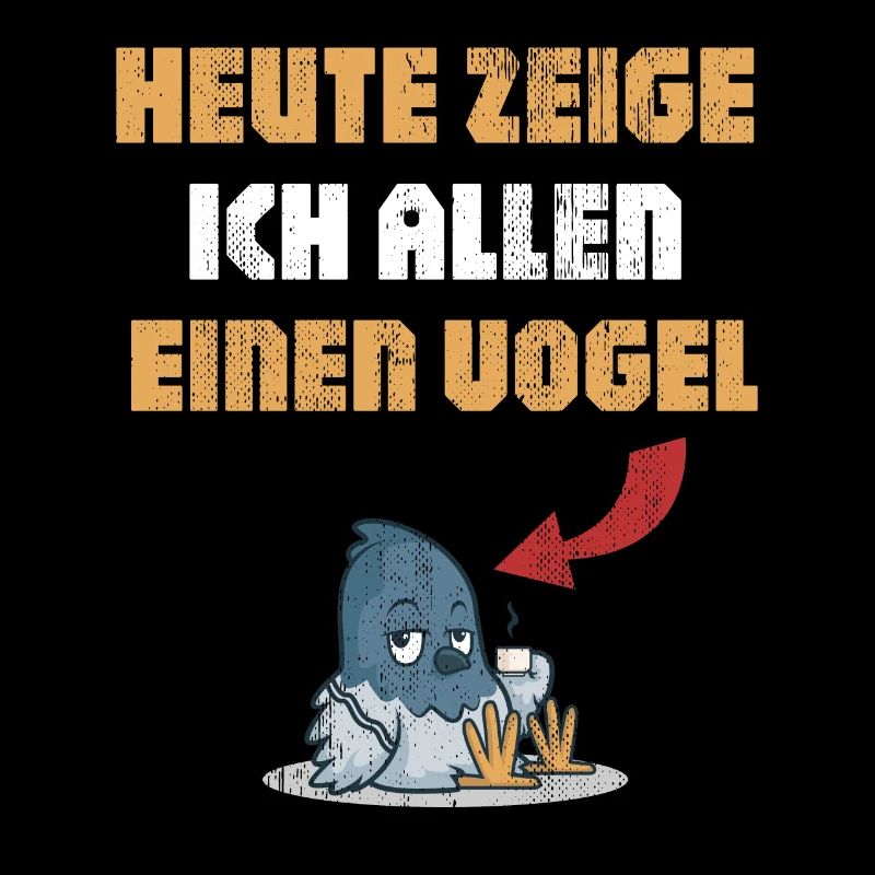 Bird for pranksters and humor lover nerd