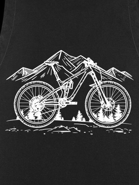 Mountain Biking Drawing