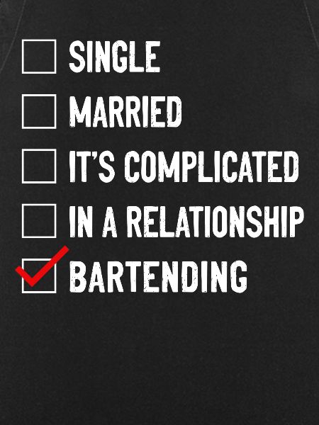 Bartender Mixologist Single