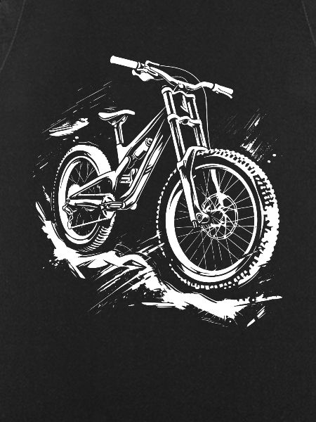 Mountain Biker Drawing