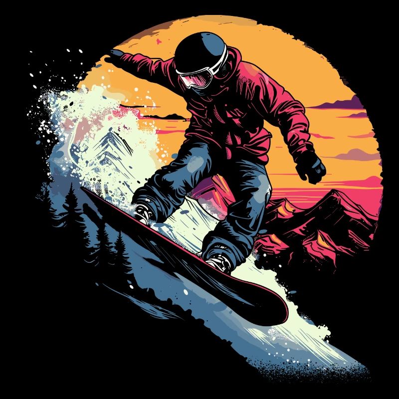 Snowboarder à l’ancienne