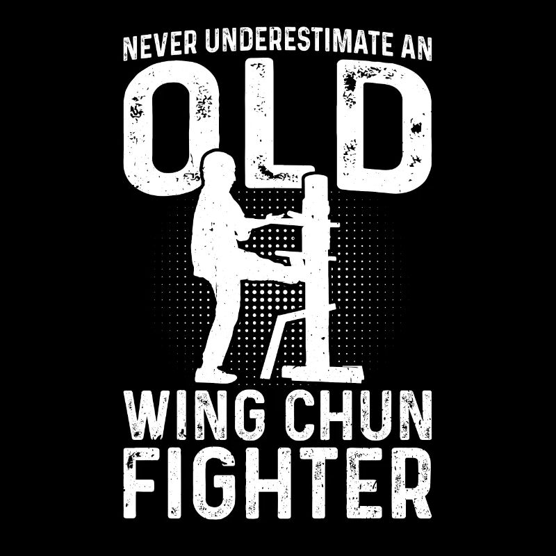 Never underestimate an old Wing Chun Fighter